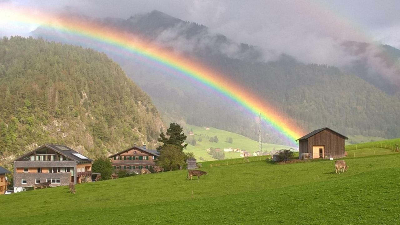 Gaestehaus Pfandl Au (Vorarlberg) Bagian luar foto