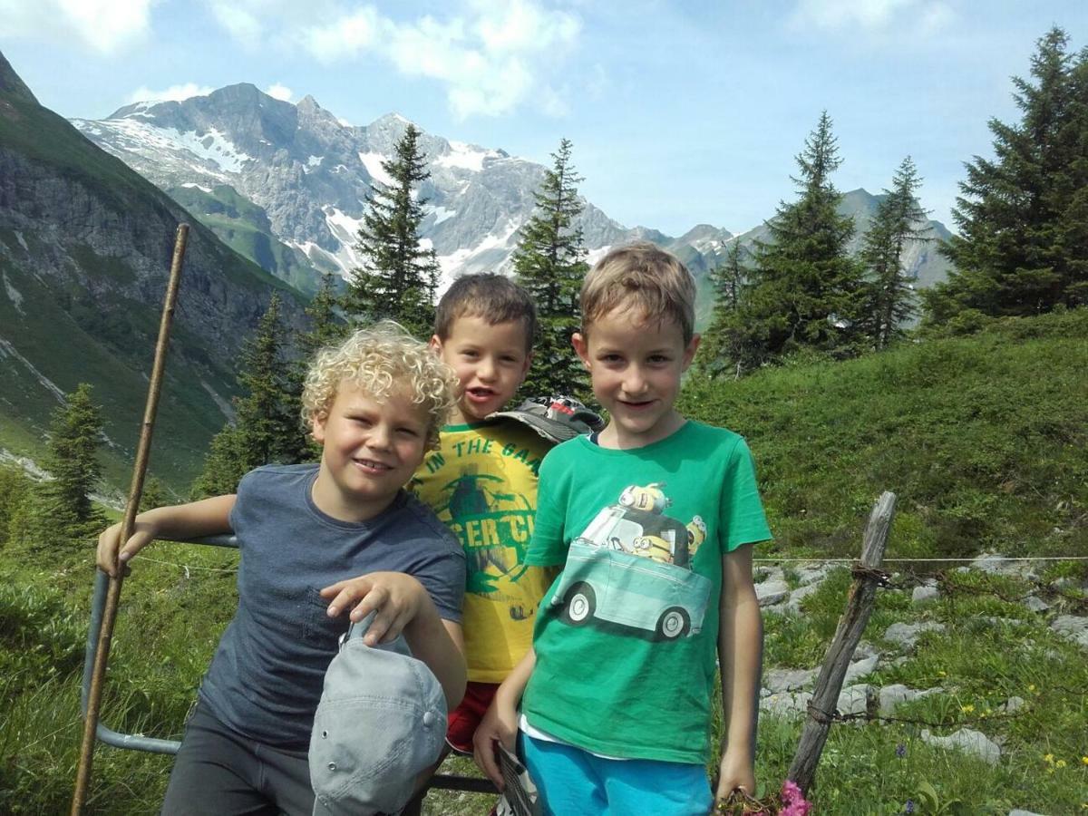 Gaestehaus Pfandl Au (Vorarlberg) Bagian luar foto
